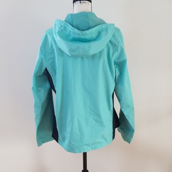 i 5 Women's Hoodie Zip Two Tone Windbreaker - Picture 2 of 10